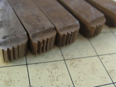 Set/4 Pipe Threading Dies ( #2-1/2&Prime;) 5/8&Prime;x3/4&Prime;x3-3/16&Prime;ea.(VANADIUM) TradeTmark