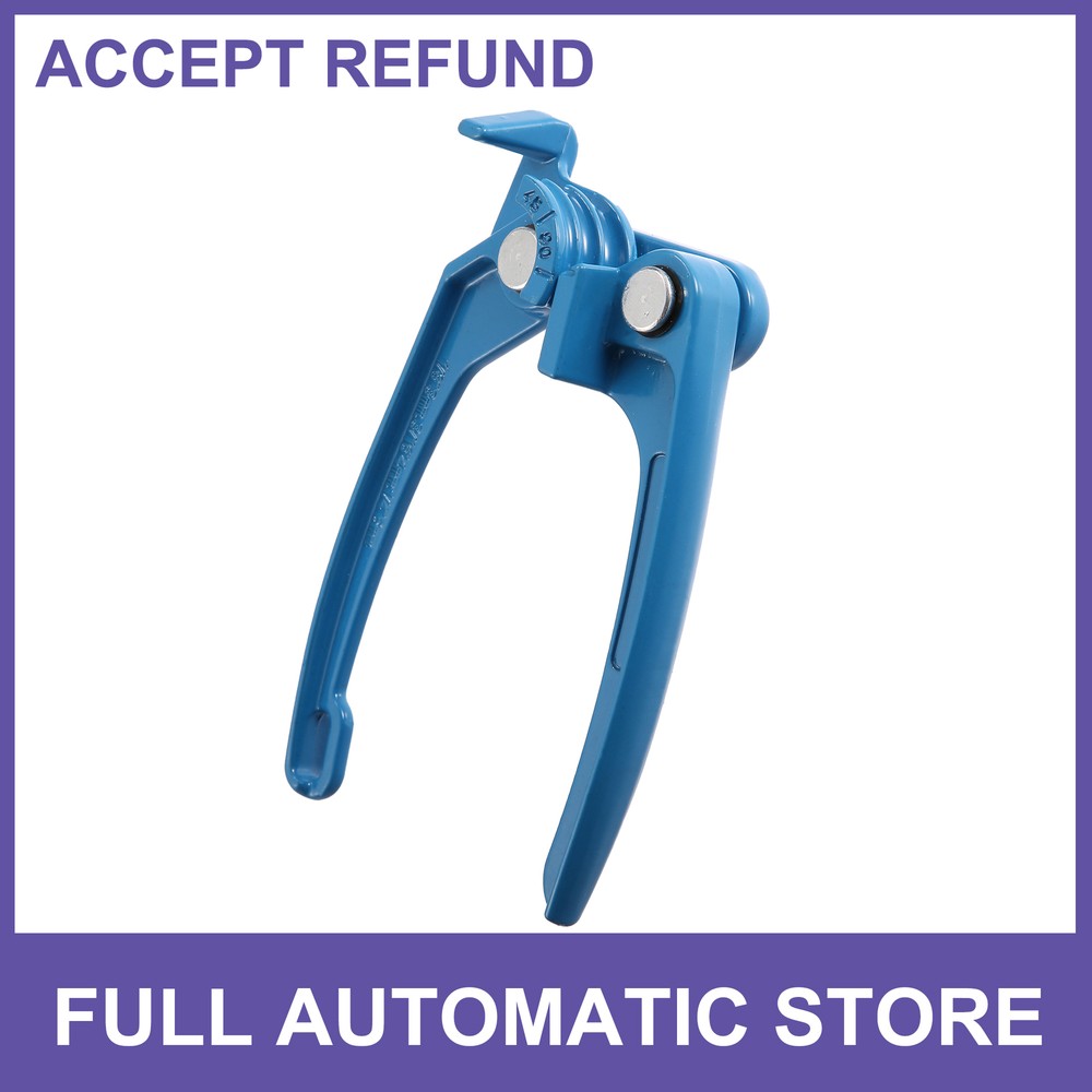 ONE Tubing Bender Tool 1/8&Prime; 3/16&Prime; 1/4&Prime; Brake Fuel Line Handheld Blue for Car