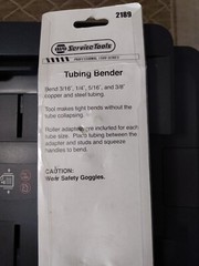 2189 NAPA Tubing Bender