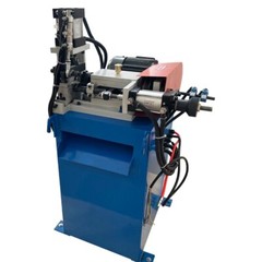 Pneumatic Solid Bar Rod Pipe Bender Chamfering Beveling Deburring Machine
