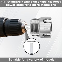 Pipe Threading Tool Set & Bolt Extractor Kit, Internal/External Pipe Threader fo