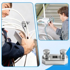 3 Pcs Cable Bending Tool, Connects to 1/2&rdquo; Ratchet, Bends Up to 500 MCM, Con&hellip;