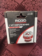 Ridgid 36895 OOR NPT 3/4&Prime; Manual Pipe Threader Die Head, Alloy Rh