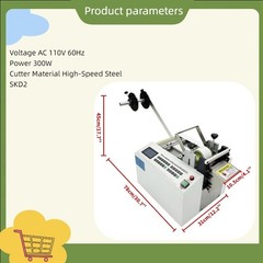 110V HZX-100 Tube Cutting Machine Microcomputer Automatic Pipe Cutter