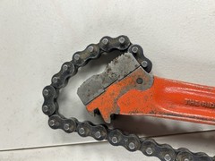 RIDGID C-14 chain pipe wrench heavy duty plumbing tool USA Made