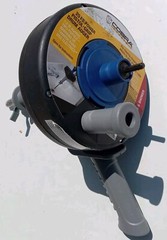 Cobra Products Pistol Grip Power Drum Drain Auger 1/4 In x 25 Ft