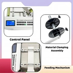 Microcomputer Automatic Tube Cutting Machine 110V 300W Industrial Pipe Cutter