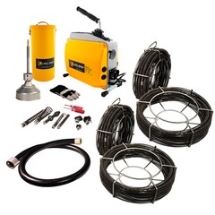 Steel Dragon Tools&reg; K60 Drain Cleaning Machine with Extra C8 & C10 Cables
