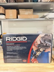 RIDGID 60638 2-1/2&Prime; to 4&Prime; MEGAPRESS JAW KIT & PRESS BOOSTER W/ CARRYING CASE NEW