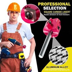 Premium PPR75 PVC Fitting Saver & Reamer Tool For Sch.40 PVC, CPVC and ABS Pipes