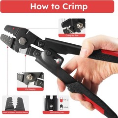 Wire Rope Crimping Tool Kit, 328FT Stainless Steel Cable with 200PCS 1/16&rdquo; Alumi