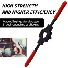 Die Stock Handle Round Wrench Non Slip Knurled For Metric M12M16 38mm OD