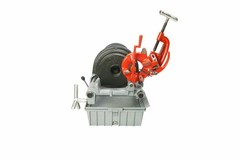 Reconditioned RIDGID&reg; 1822-I Auto Chuck Pipe Threading Machine 20000 815A & Dies