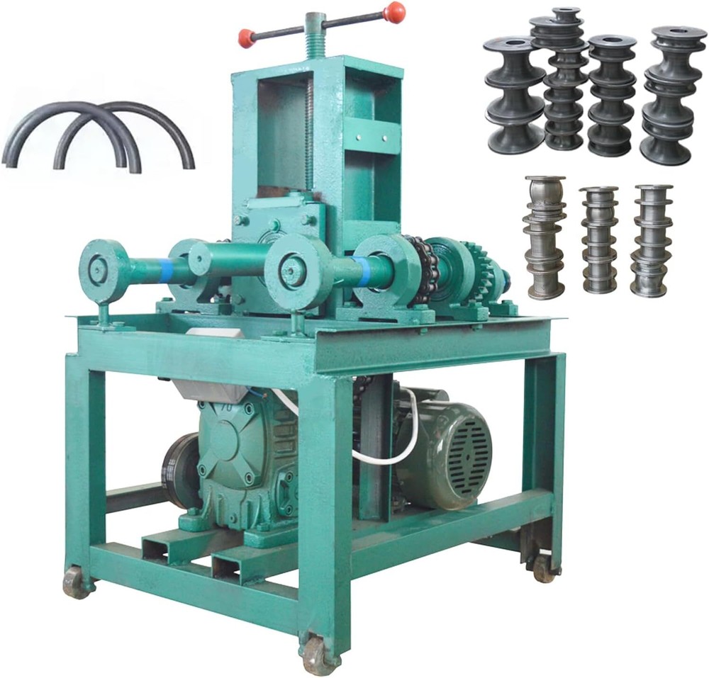 3HP Electric Pipe Tube Bender With 15 Round Die Set 220V