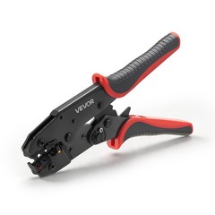 VEVOR Crimping Tool Ratcheting Wire Crimper 22-10 AWG for Electrical Terminals