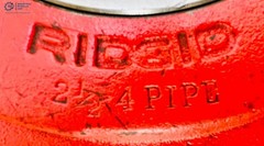 Ridgid Receding Die Head Pipe Threader/Threading Machine 2-&frac12;&rdquo;-4&Prime; BSPT #2