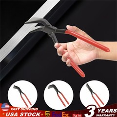 3-Piece Sheet Straight Bending Plier Hand Seamers Sheet Metal Tool 45&deg; & 90&deg;