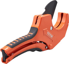 PVC Pipe Cutter, up to 2-1/2&Prime; O.D. Ratchet Pipe Cutter Heavy Duty, Professional