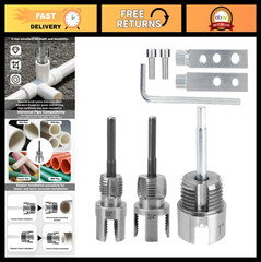 Pipe Threading Tool Set & Bolt Extractor Kit, Internal/External Pipe Threader fo