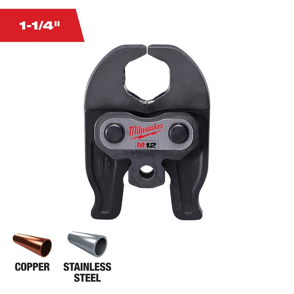 Milwaukee Tool 49-16-2453 1 1/4&Prime; Cts-V Press Jaw For M12 Force Logic Press Tool