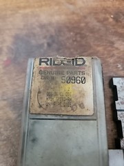RIDGID D 1079 BEVELER 37-1/2 DEGREE AND D-1144 Guide DIE SET 1-2&Prime;