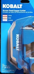 Kobalt Screw &ndash; Feed Copper Cutter 2146937 With Quick Release Button