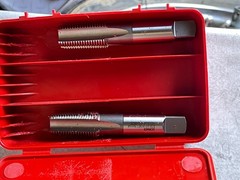 Set Of 2 Dormer E710 1/2&prime;-14 NPT Normal Pipe Tap Thread Tap High Speed Steel
