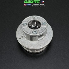 RIDGID 55207 12R PVC 1/2&rdquo;-2&rdquo; DIE HEAD SET WITH INSTALLED THREADING DIES