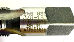 3/8-18 NPTF SHORT PROJECTION PIPE TAP DRYSEAL REIFF & NESTOR 47015 USA