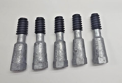 LOT OF 5, NPSJ V5 Die Locking Screws Black Silver, FREE SHIPPING