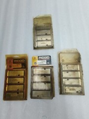 RIDGID HIGH SPEED NPT 1/4&Prime;-3/8&Prime;CAT 47760 (FREE FAST SHIPPINNG)(LOT OF 4 SETS)