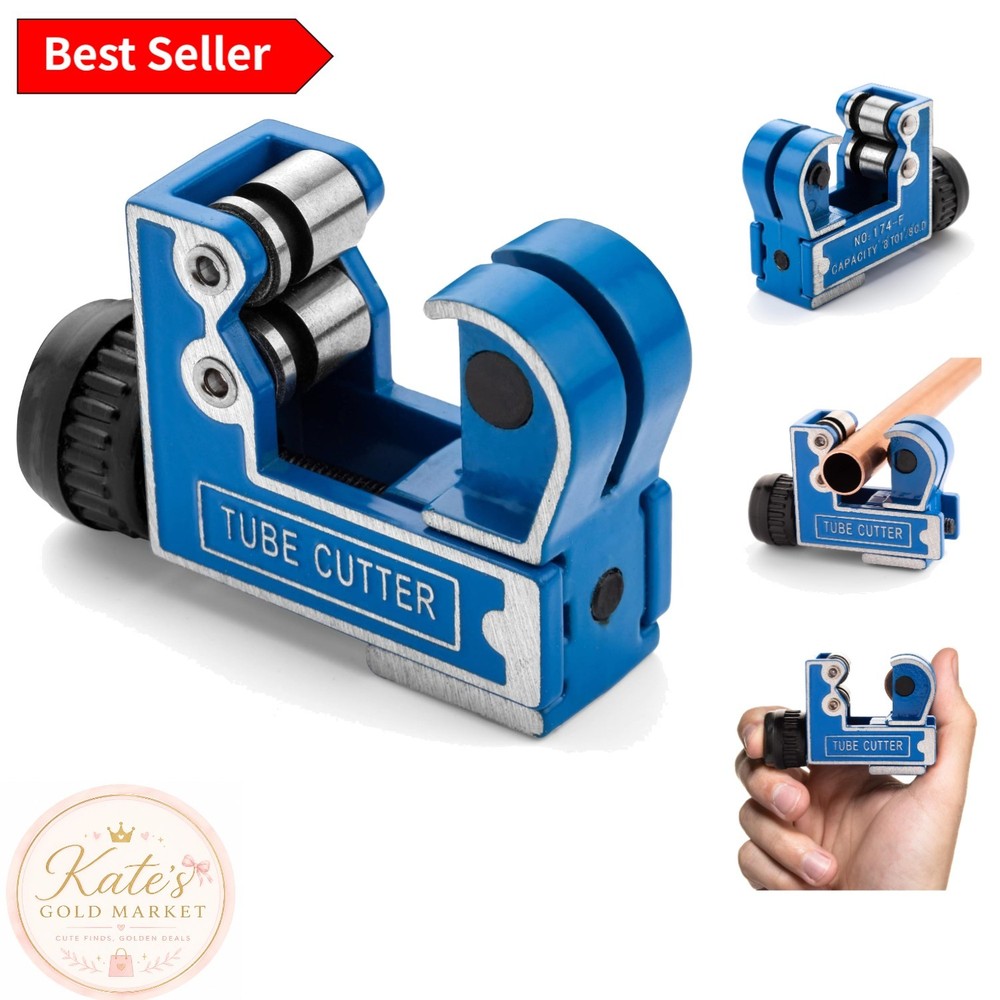 Compact Mini Tubing Cutter &ndash; Precision Cut for Copper, PVC, and Thin Steel Pipes