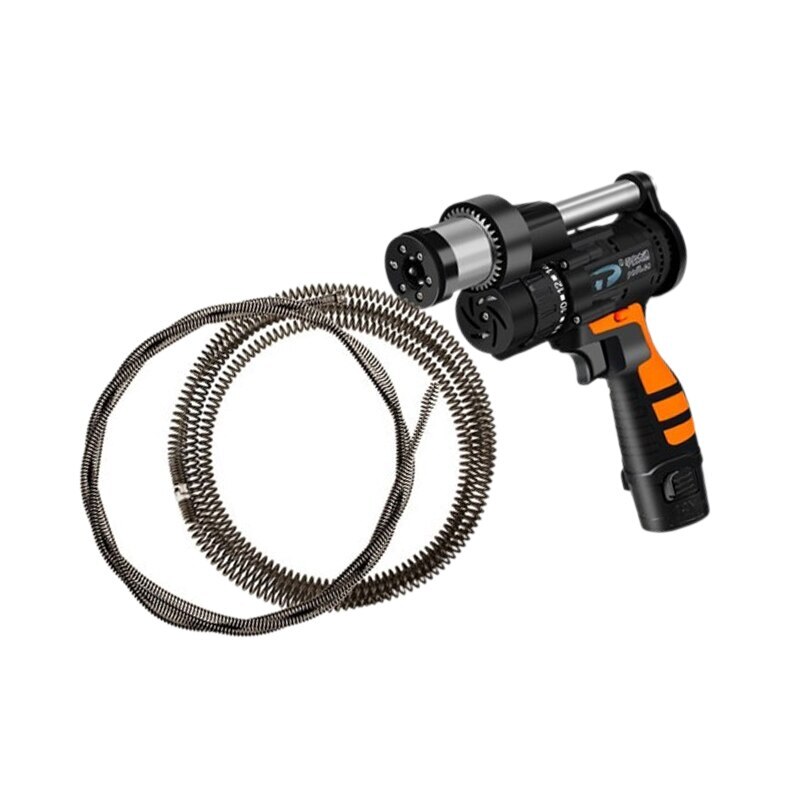 Drain Dredging Spring Sink Toilet Pipe Unblocker Sewer Dredging Tool 16.8V 4.5m