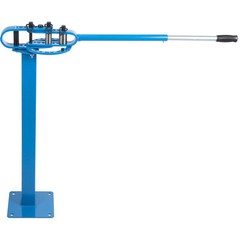 VEVOR YP-38 Metal Bender Compact Flat Bar Bender w/ Floor Stand 7 Dies 1&Prime;-3&Prime;