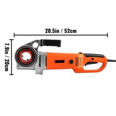 Electric Pipe Threading Machine, 2300W 110V w/ 6 Dies 1/2&Prime;-2&Prime; & Case