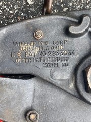 Wheeler Soil Pipe cutter up to 12&Prime;