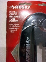 Husky Quick Release 2-1/8 in. Tube Cutter New