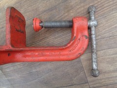 RIDGID No. 38 Portable Clamp On Pipe Vise 1/8&Prime; to 2&Prime; Capacity Ridgid