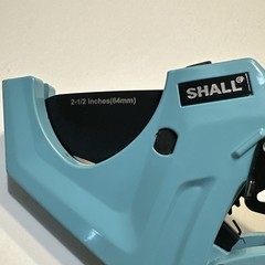 SHALL Pipe Cutter for PVC PPR PE PEX Cuts up to 2-1/2&rdquo; HD Aluminum Ratchet