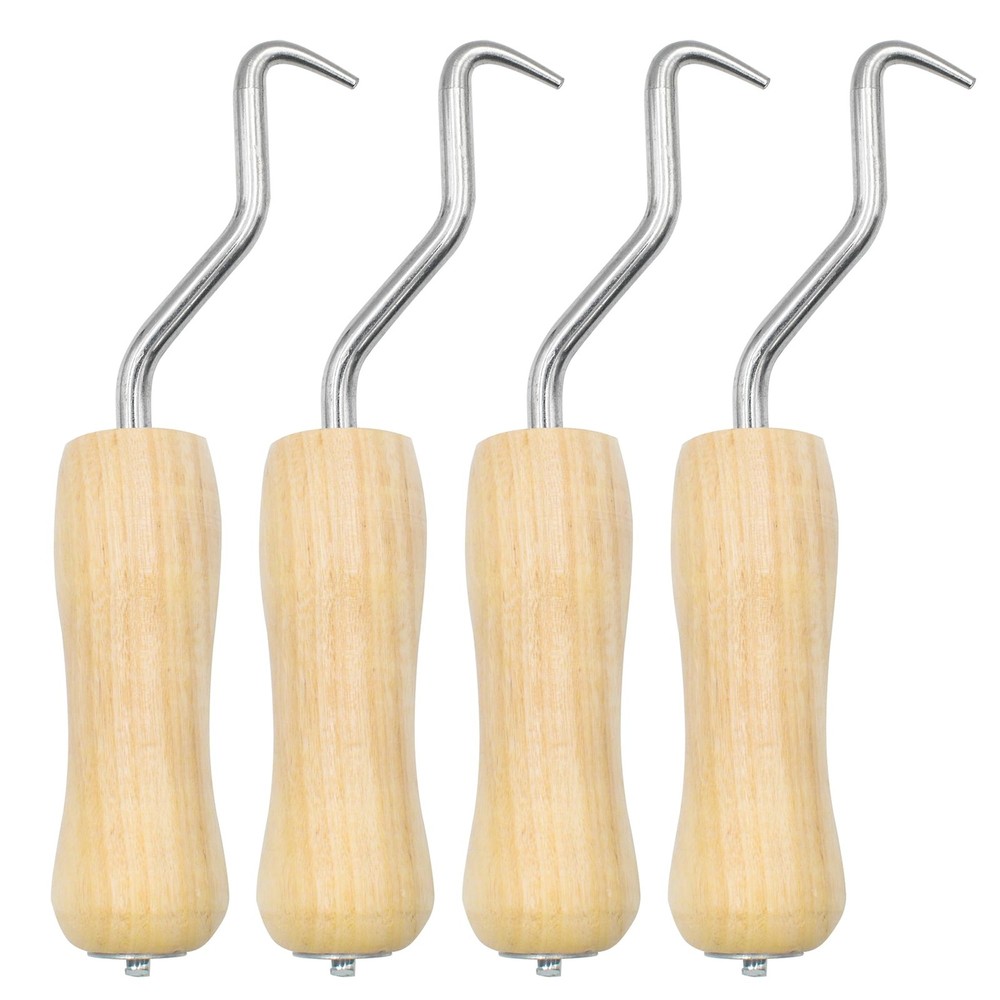 4 Pack Rebar Wire Twister with Wooden Handle, Manual Pull Tie Twister Tool fo&hellip;
