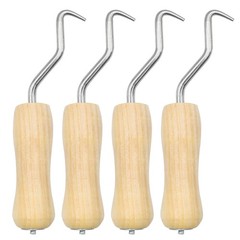 4 Pack Rebar Wire Twister with Wooden Handle, Manual Pull Tie Twister Tool fo&hellip;