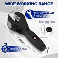 3rd Gen Ratcheting Tube Cutter in Narrow Space, Premium Pipe Cutters(1/4in to&hellip;