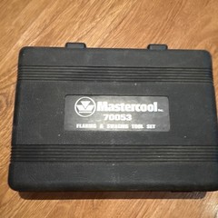 Mastercool 70053 45&deg; Flaring & Swaging Tool Set w/ Case 3/16-1/2 in