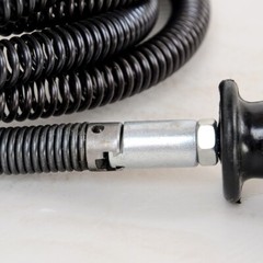 Drain Cable Sewer Cable 45Ft 7/8In Drain Cleaning Cable Auger Snake Pipe