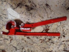 3 in 1 Manual Tube Bender Tool 0-180&deg; for Copper Aluminum Brass Steel Pip