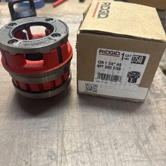 RIDGID 37540 TOOL 12R 1 1/4&rdquo; HS NPT DHC F/SS NEW In BOX RB