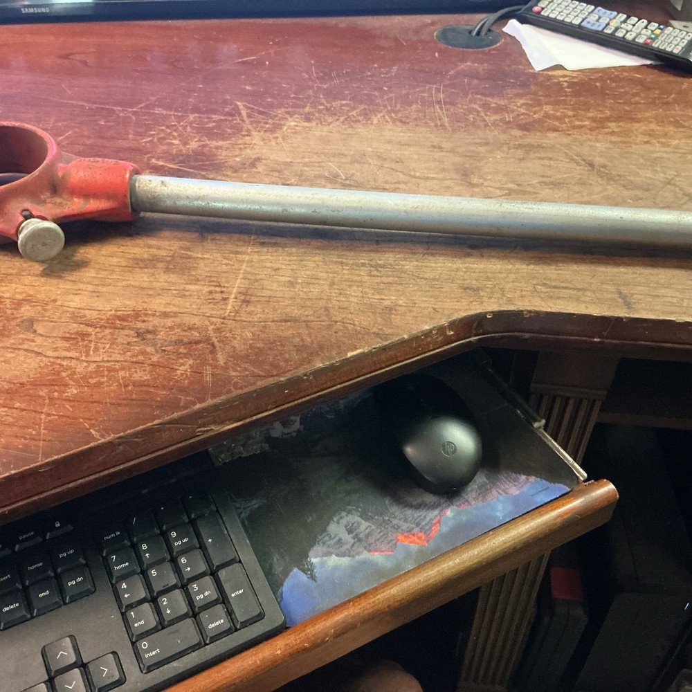 Ridgid 12-R Pipe Rachet Threader D-288 Cutter Die Head 24&rdquo; OAL Vintage (used)