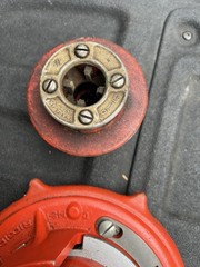 RIDGID No. 65-R Manual Pipe Threader Set w/ 3 Die Heads