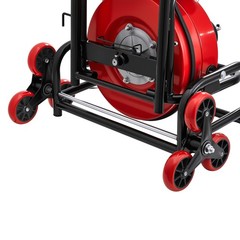 VEVOR Drain Cleaner Machine 75 FT x 1/2 Inch Auto Feed Sewer Auger 8 Cutters
