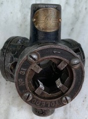 Vintage Toledo Ridgid No. 31 3-way Pipe Threader 1&Prime;, 3/4&Prime;, & 1/2&Prime; Die Head Only